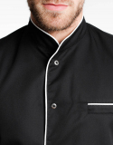 Men Jacket Trapani Care - black-white